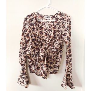 Sabo Skirt Tie Crop Top